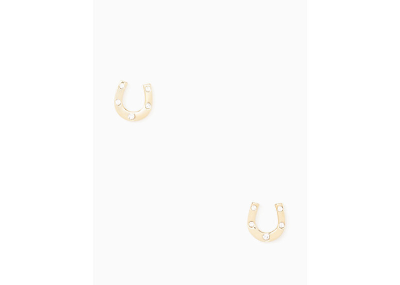 dainty sparklers horseshoe studs